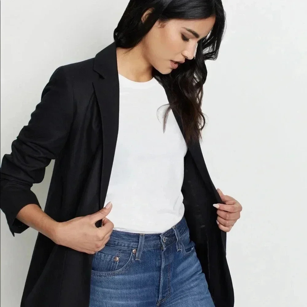 Pendleton | Black Wool Two Button Blazer - image 1